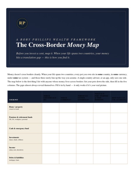 The Cross-Border Money Map &mdash; guide cover
